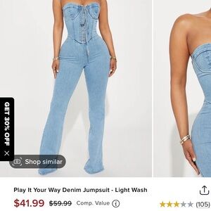 DENIMN JUMPSUIT